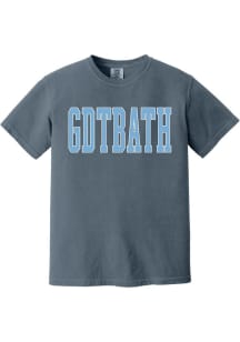 Summit Sportswear Chapel Hill Navy Blue GDTBATH Short Sleeve Fashion T Shirt