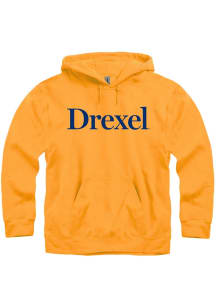 Drexel Dragons Mens Gold Rally Loud Long Sleeve Hoodie