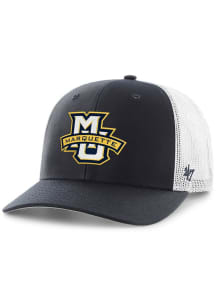 47 Marquette Golden Eagles Trucker Adjustable Hat - Navy Blue