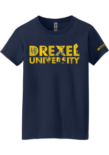 Summit Sportswear Drexel Dragons Womens Navy Blue Admitted Students Day 2018 Short Sleeve T-Shirt