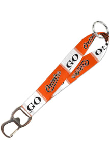 Baltimore Orioles Bottle Opener Keystrap Lanyard - Orange