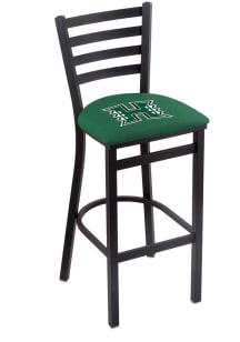 Hawaii Warriors Stationary Pub Stool - Black