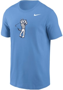 Nike UConn Huskies Light Blue Jonathan Playing Golf Short Sleeve T Shirt