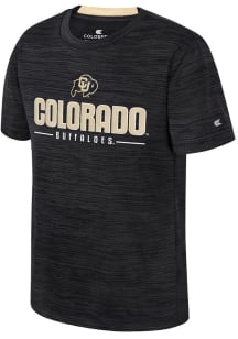 Colosseum Colorado Buffaloes Youth Black Anderson Short Sleeve T-Shirt