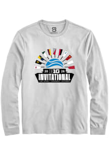 Summit Sportswear Big Ten White Big Ten 2026 Rowing Invitational Long Sleeve T Shirt