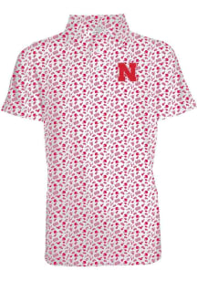 Nebraska Cornhuskers Toddler Red Tom Short Sleeve Polo Shirt