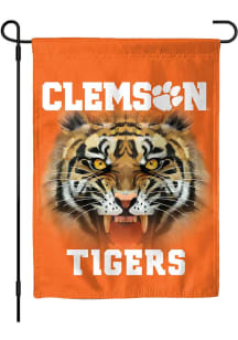 Clemson Tigers TIGER Garden Flag - Orange