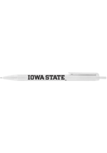 Iowa State Cyclones Biz Click Stick Single Pen - White