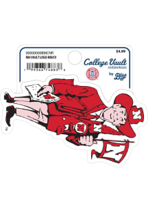 Nebraska Cornhuskers R84 Vault Logo Stickers - Red