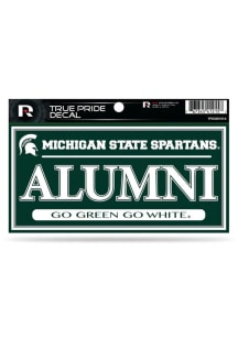 Michigan State Spartans True Pride Auto Decal - Green