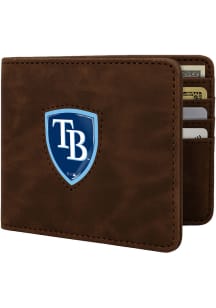 Tampa Bay Rays Shield Mens Bifold Wallet