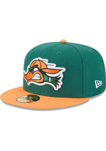 New Era Arkansas Travelers Mens Kelly Green 2026 MiLB Theme Night 59FIFTY Fitted Hat