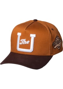 Woodn Grail Utah Utes The U Two Tone Adjustable Hat - Tan