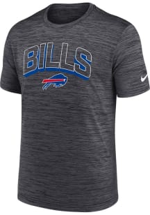 Nike Buffalo Bills Anthracite Primetime Velocity Arch Short Sleeve T Shirt