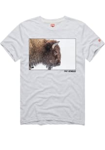 Homage Buffalo Bills Ash Buffalo Pay Homage Short Sleeve Fashion T Shirt