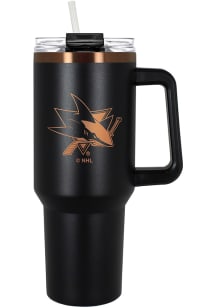 San Jose Sharks 40oz Colossus Stainless Steel Tumbler - Black