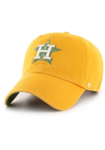 47 Houston Astros Ballpark Clean Up Adjustable Hat - Gold