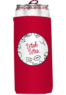 Logo Brands Utah Utes Native Slim Can Sleeve Coolie