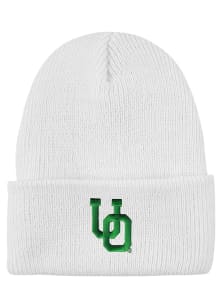 LogoFit Oregon Ducks White North Pole Youth Knit Hat
