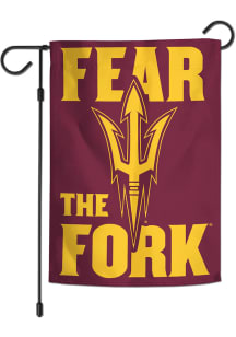 Arizona State Sun Devils 2-Sided Graphic Garden Flag - Maroon