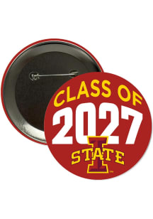 Iowa State Cyclones 3" Class of 2027 Button - Yellow