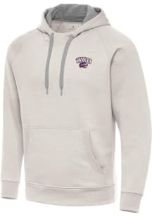 Antigua Western Carolina Mens White Victory Long Sleeve Hoodie