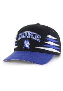 47 Duke Blue Devils Diamond Cut Hitch Adjustable Hat - Black
