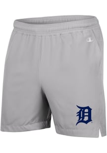 Champion Detroit Tigers Mens Ash Woven Shorts