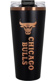 Chicago Bulls 32oz Big Slim Stainless Steel Tumbler - Black
