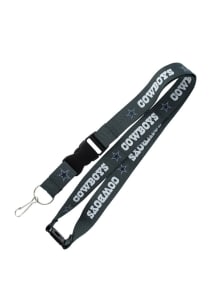 Dallas Cowboys Charcoal Lanyard - Charcoal