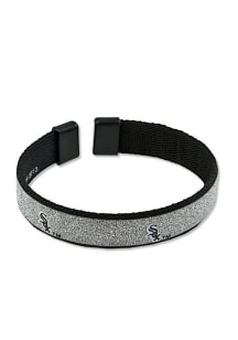 Chicago White Sox Silver Sparkle Womens Bracelet