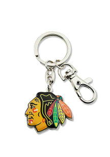 Chicago Blackhawks Heavyweight Keychain - Silver