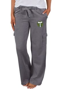 Concepts Sport Portland Timbers Womens Charcoal Trackside Cargo Loungewear Sleep Pants