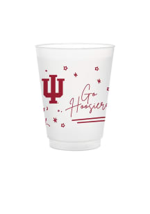 Indiana Hoosiers 8pk Flex Party Reusable Disposable Cups