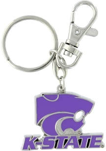 K-State Wildcats Heavyweight Keychain - Purple