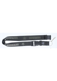 Dallas Cowboys Black Lanyard - Black