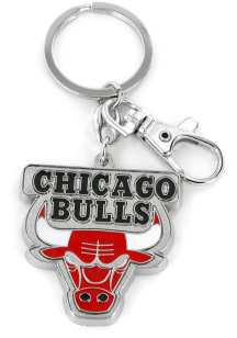 Chicago Bulls Heavyweight Keychain - Red