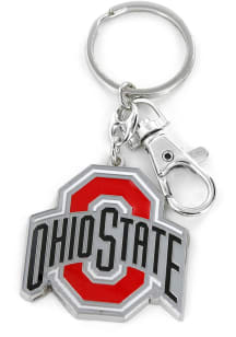 Ohio State Buckeyes Heavyweight Keychain - Red