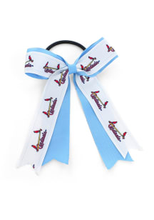 St Louis Cardinals Bow Ponytail Holder Kids Hair Ribbons