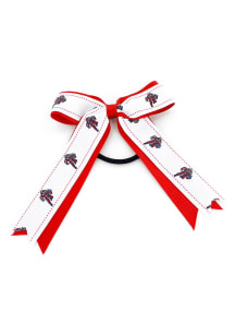 Ohio State Buckeyes Bow Ponytail Holder Kids Hair Ribbons