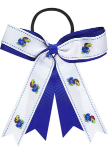 Kansas Jayhawks Bow Kids Hair Ribbons