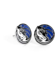 Dallas Mavericks Round Logo Post Womens Earrings