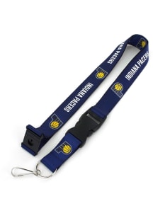 Indiana Pacers Detachable Lanyard - Navy Blue