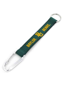 Baylor Bears Carabiner Keychain - Green