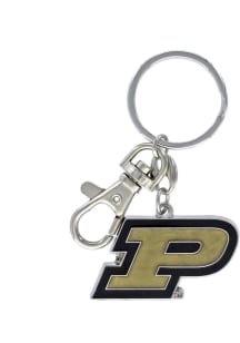 Purdue Boilermakers Heavyweight Keychain - Gold
