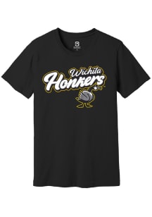 Summit Sportswear Wichita Wind Surge Black 2026 Honkers Theme Night Short Sleeve Fashion T Shirt