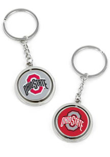 Ohio State Buckeyes Spinning Keychain - Red