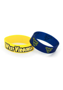 West Virginia Mountaineers 2pk Kids Bracelet