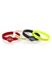 Iowa State Cyclones 4pk Kids Bracelet