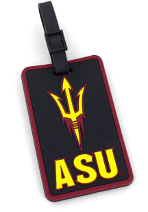 Arizona State Sun Devils Maroon Soft Luggage Tag